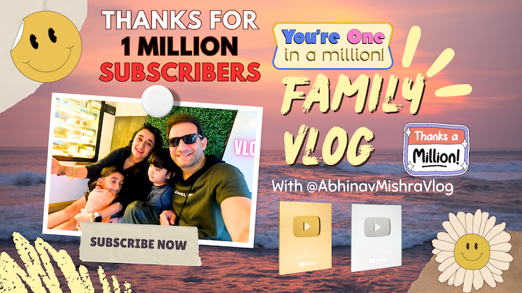 Subscribe Now Be a Part of my 1 Million Family